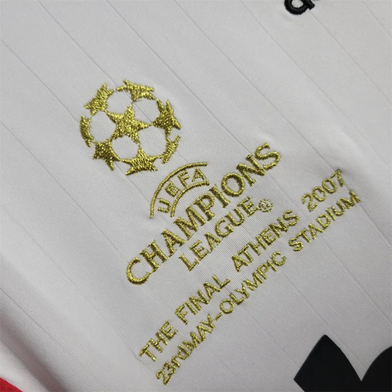 Kak�� #22 AC Milan Retro Soccer Jersey Away UCL Final Custom Shirt 2006/07
