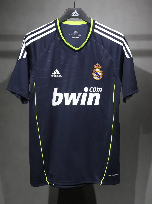 Real Madrid Authentic Retro Jersey Away Soccer Shirt 2010/11