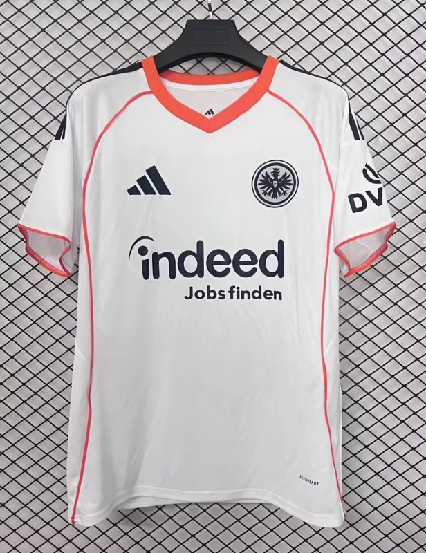 Eintracht Frankfurt Football Jersey Away Custom Shirt 2025/26