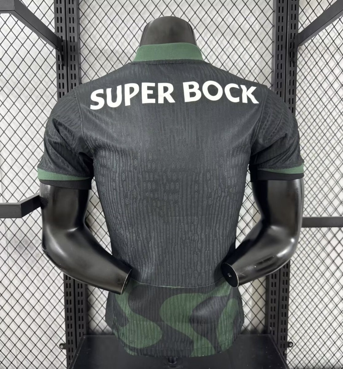 Sporting CP Authentic Soccer Jersey Fifth Away Shirt 2025/26