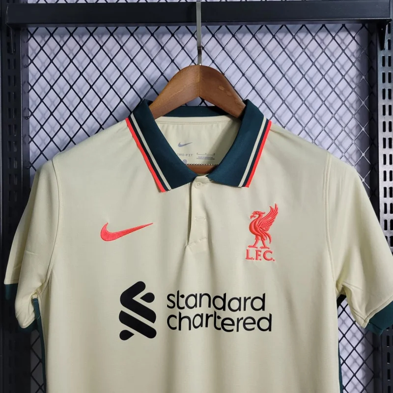 Liverpool Retro Football Jersey Away Custom Shirt 2021/22
