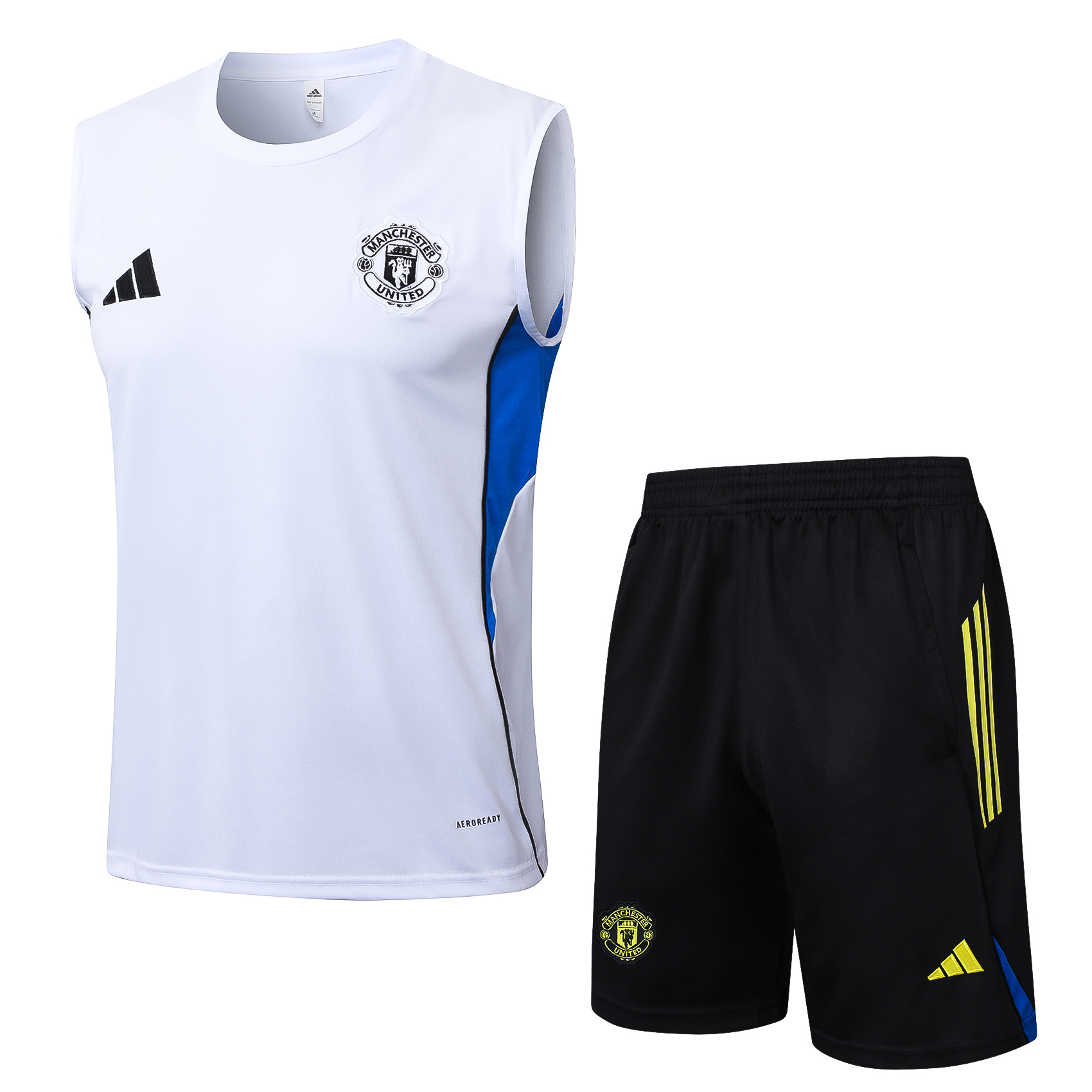 Manchester United Sleeveless Training Kit White 2025/26