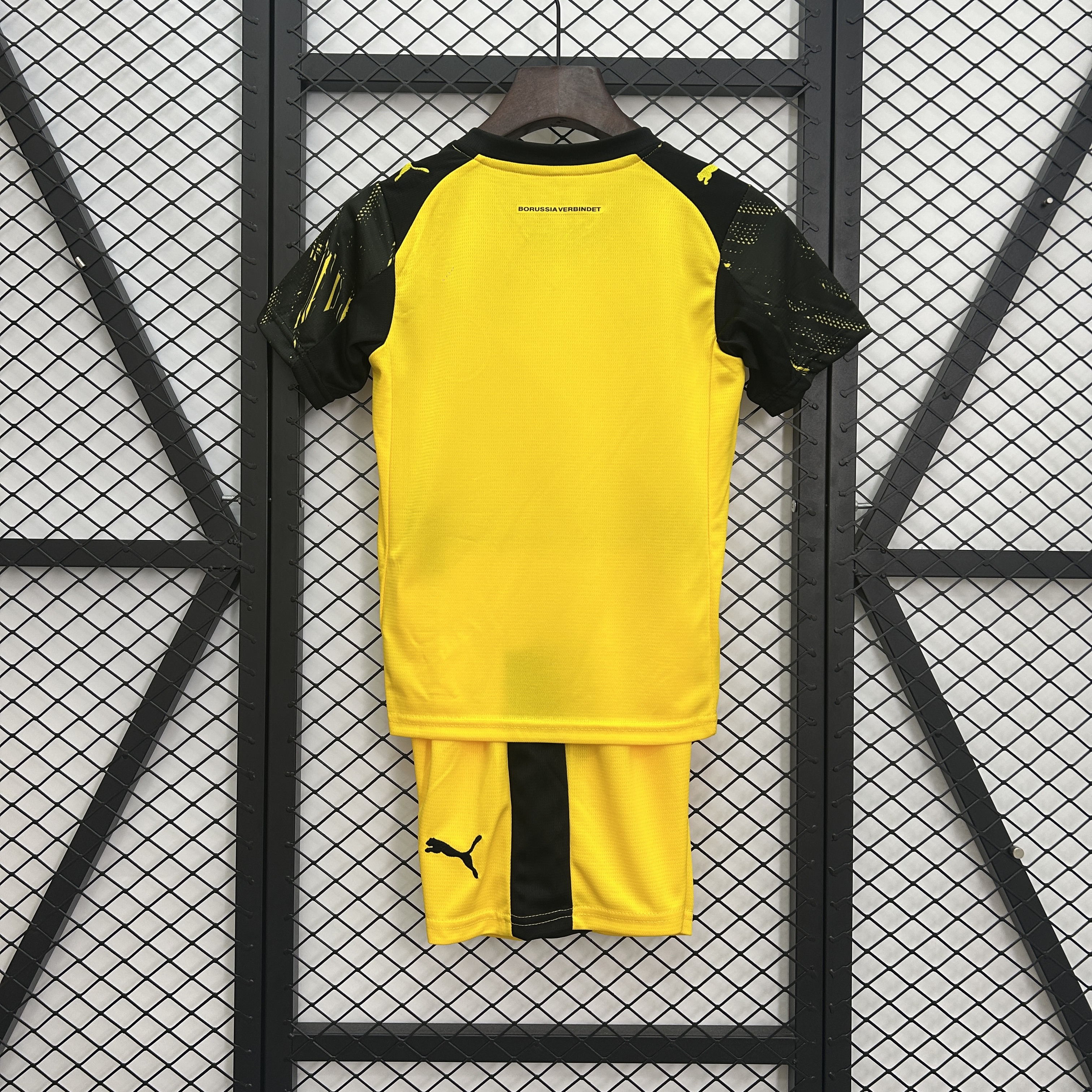 Borussia Dortmund Home Kids Kit Jersey+Shorts 2025/26