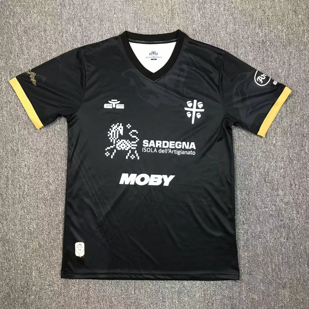 Cagliari Third Away Football Jersey Custom Shirt 2024/25