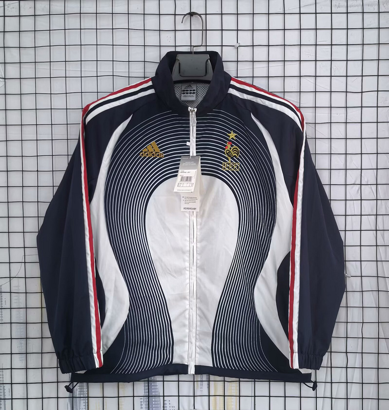France Retro Windbreaker Jacket 2006-07