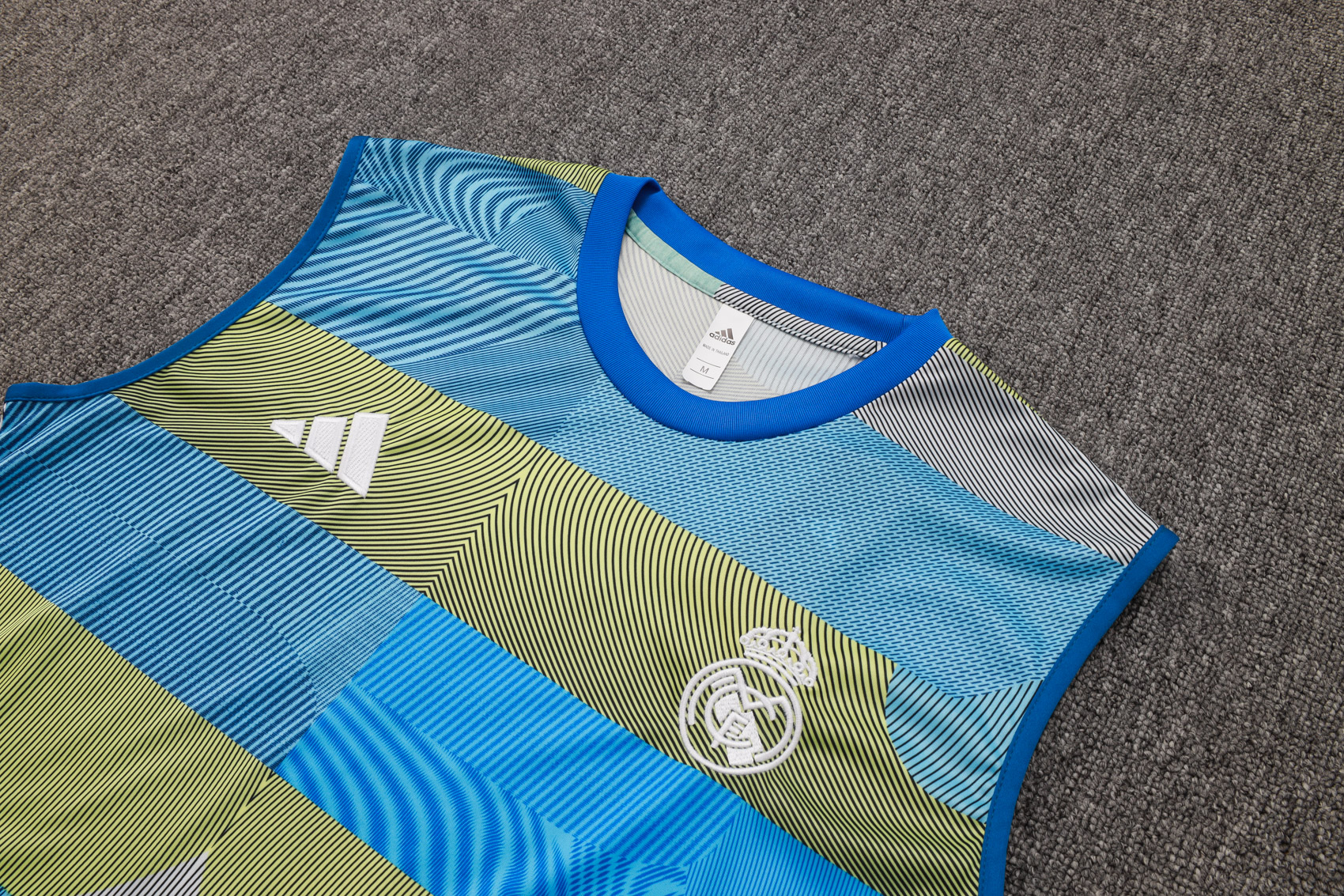 Real Madrid Sleeveless Training Kit Green 2025/26