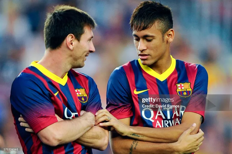 Authentic Barcelona Retro Jersey Home Soccer Shirt 2013-14