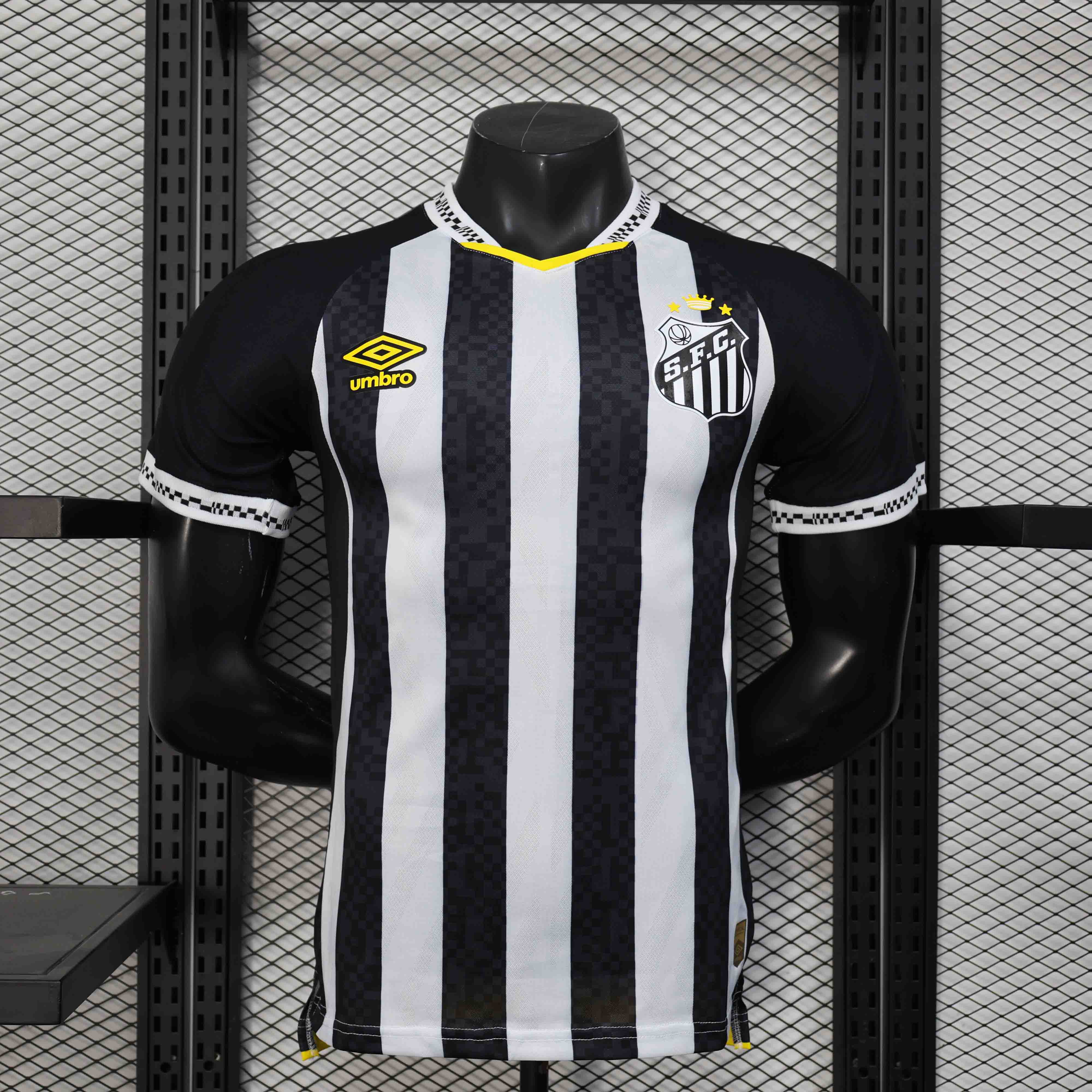 Santos FC Authentic Soccer Jersey Away Shirt 2025