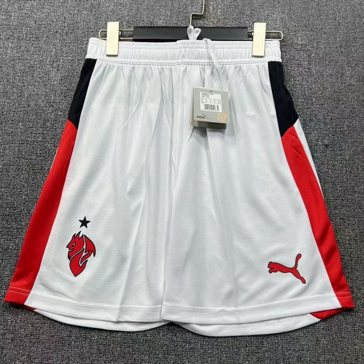 AC Milan Soccer Jersey Away Custom Shorts 2025/26