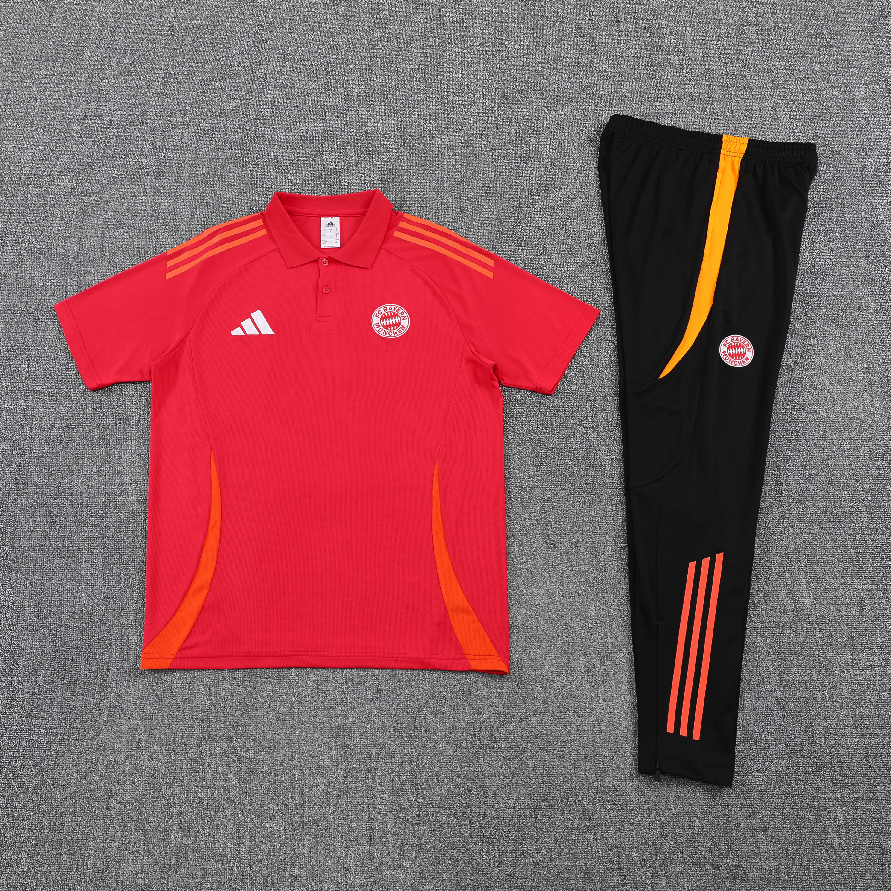 Bayern Munich Training Kit (Polo+Pants) Red 2025/26