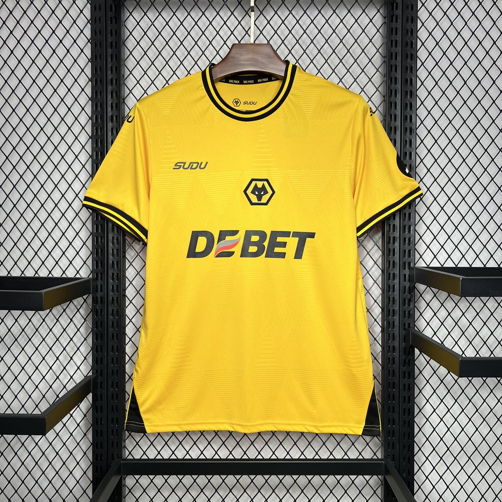 Wolves Football Jersey Home Custom Shirt 2024/25