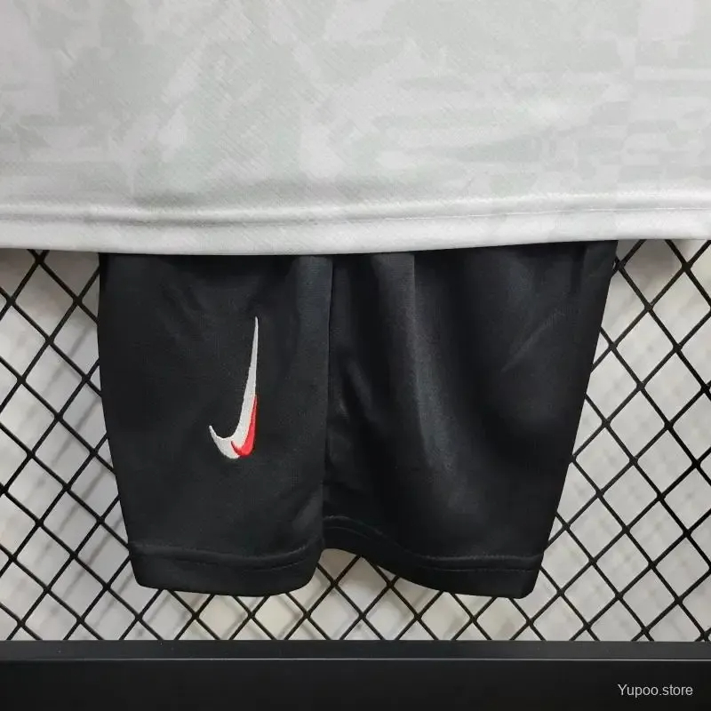 Liverpool Football Jersey Third Away Kids Kit Jersey+Shorts 2024/25