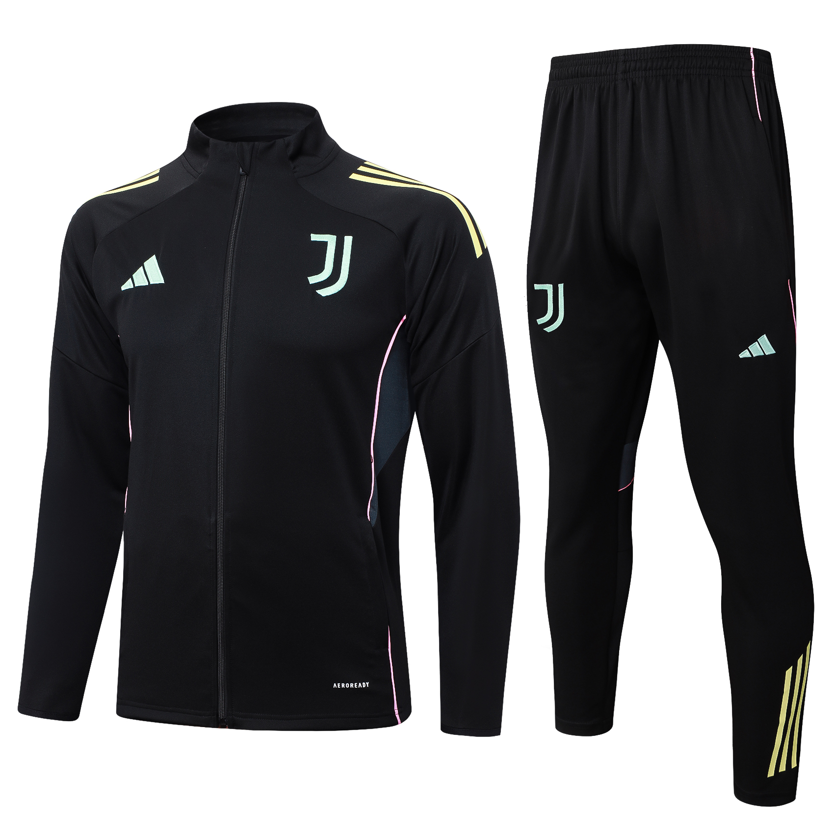 Juventus Training Kit (Jacket+Pants) Black 2025/26