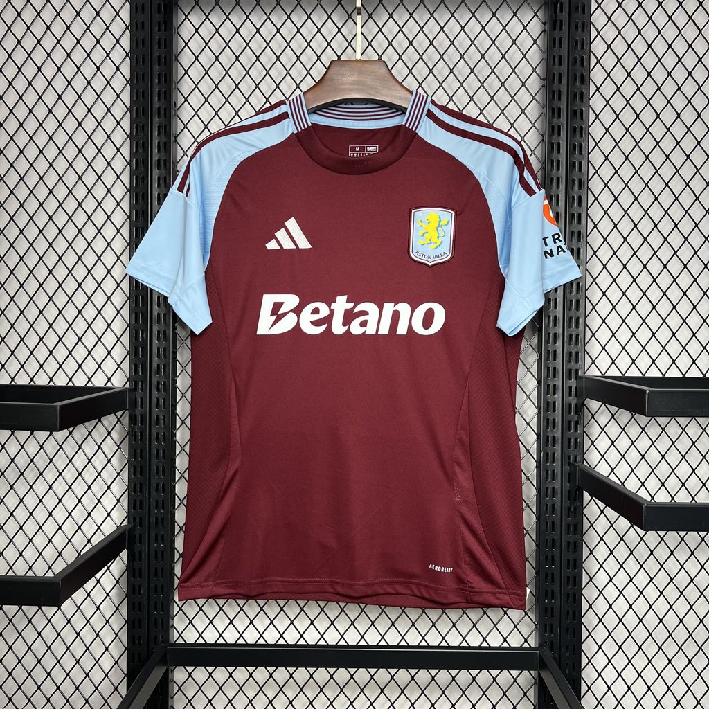 Aston Villa Football Jersey Home Custom Shirt 2024/25
