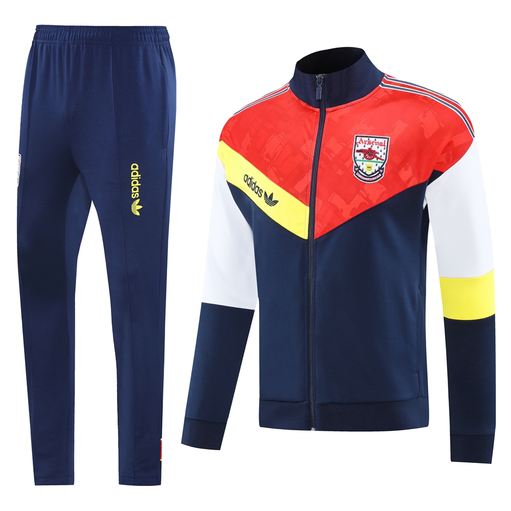 Arsenal Retro Training Kit (Jacket+Pants) Red&Blue 2025/26