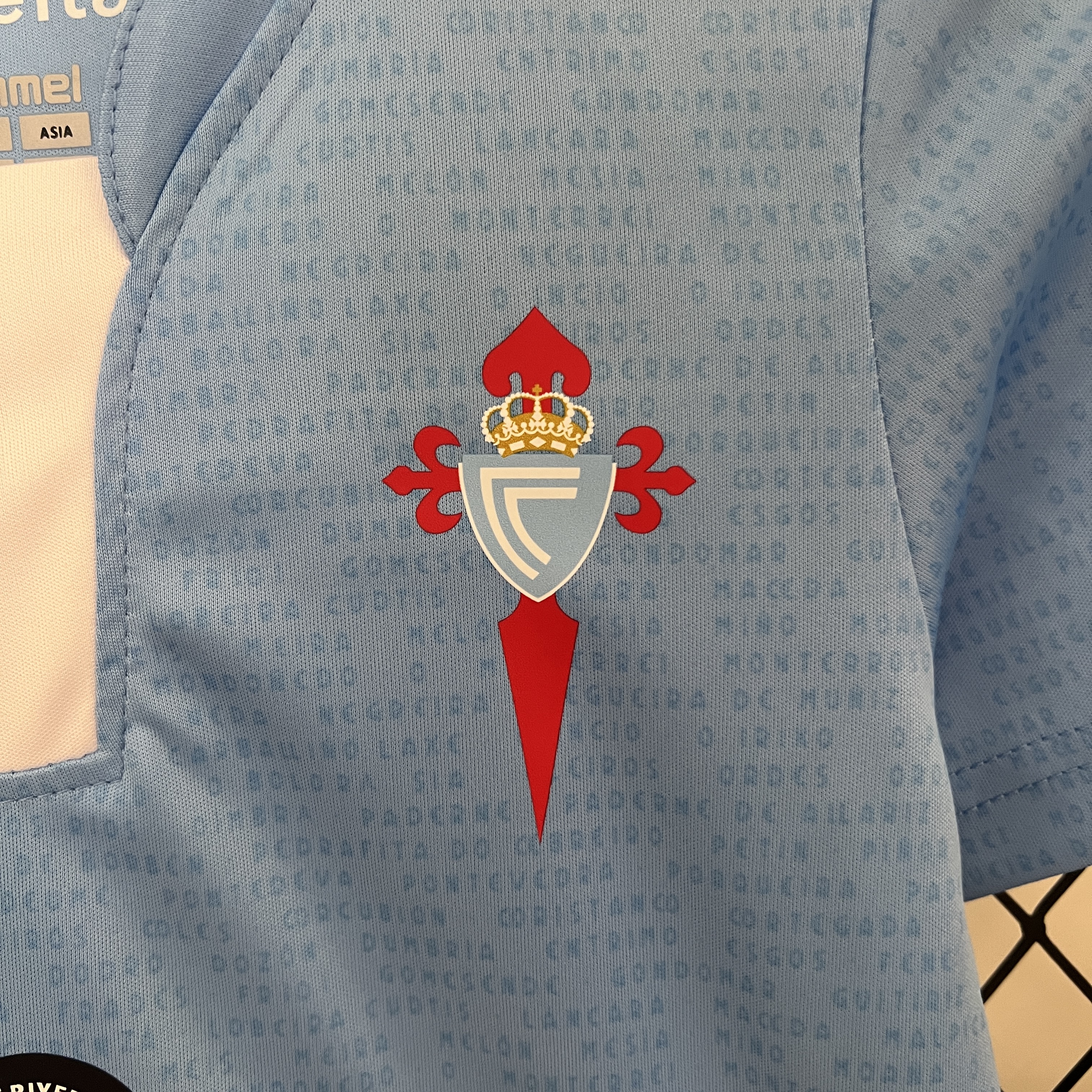 Celta Vigo Soccer Jersey Home Kids Kit Jersey+Shorts 2024/25