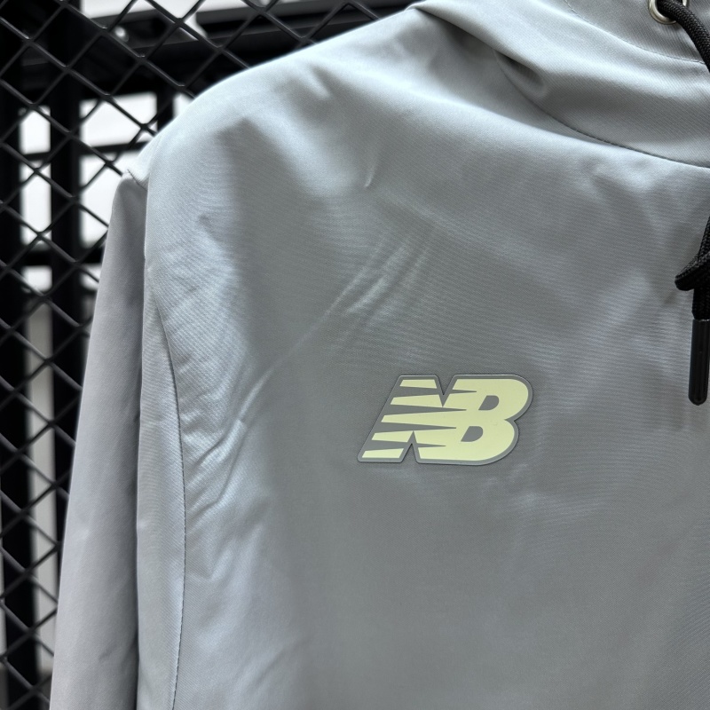 Sao Paulo FC Windbreaker Jacket Black Gray 2025