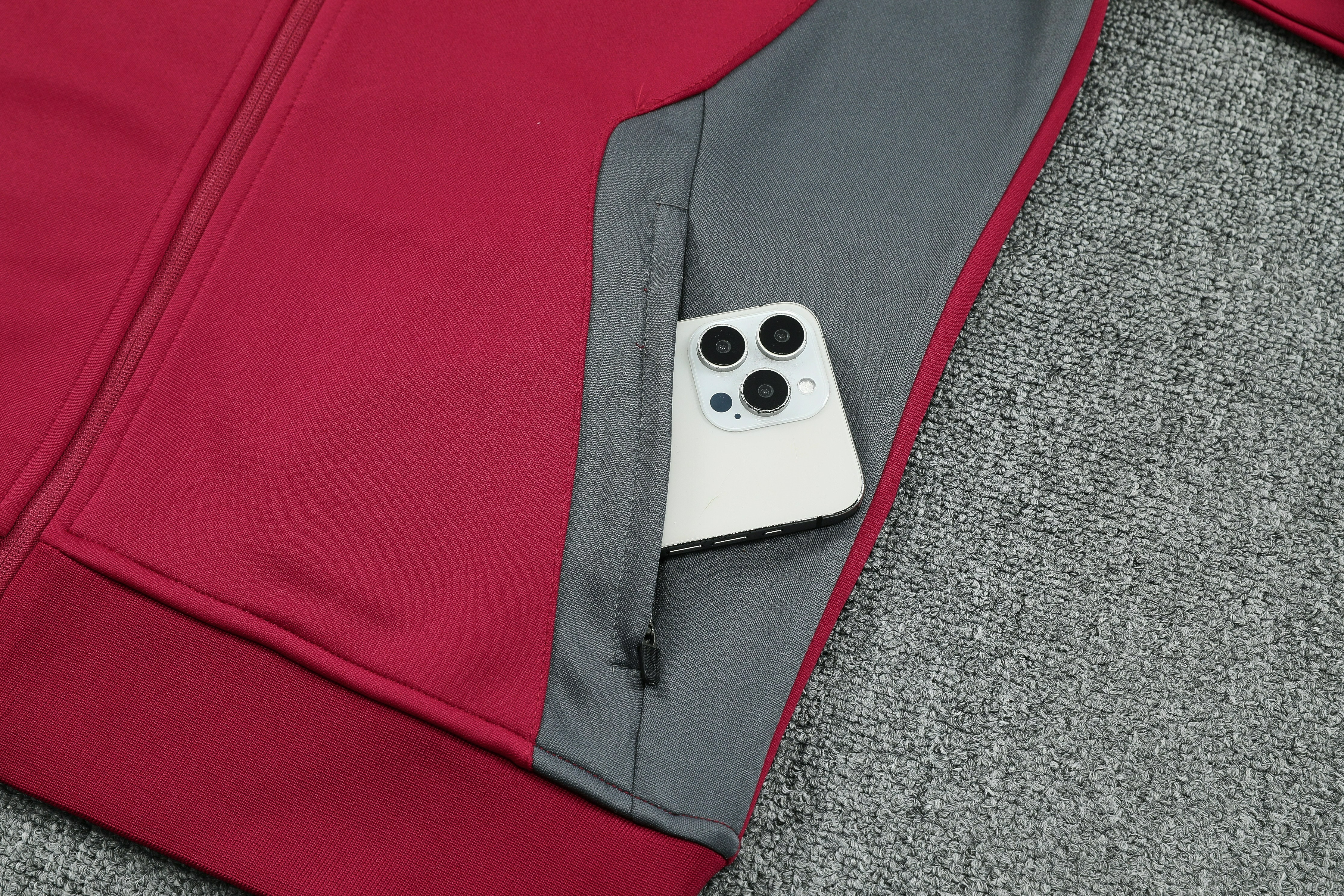 Manchester City Training Kit (Jacket+Pants) Red 2025/26