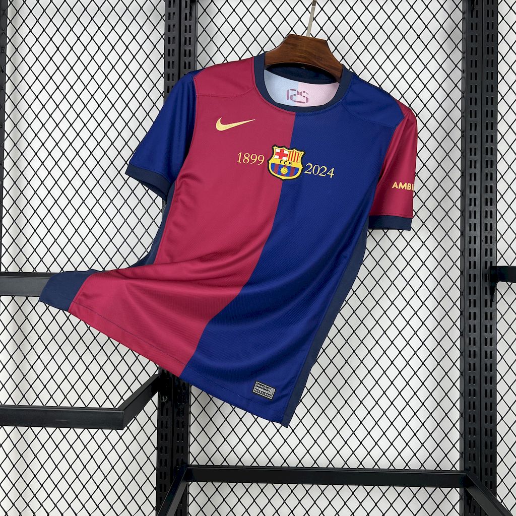 Barcelona Soccer Jersey 125th Anniversary Custom Shirt 2024/25