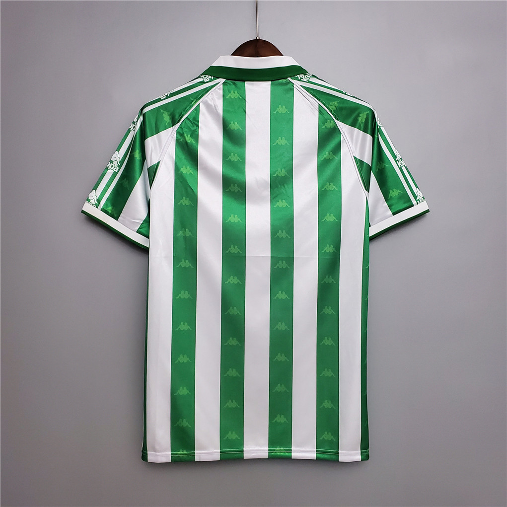 Real Betis Retro Jersey Home Soccer Shirt 1995/97