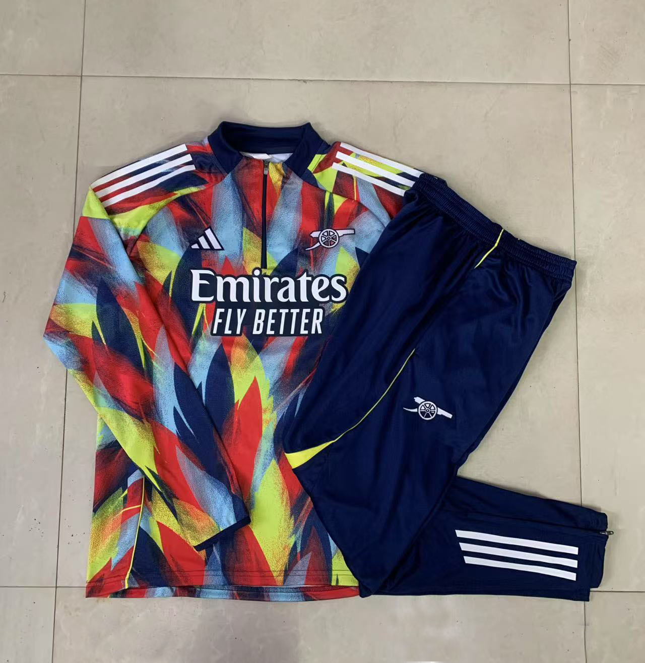 Kids Arsenal Training Kit (Sweatshirt+Pants) Colorful 2025/26