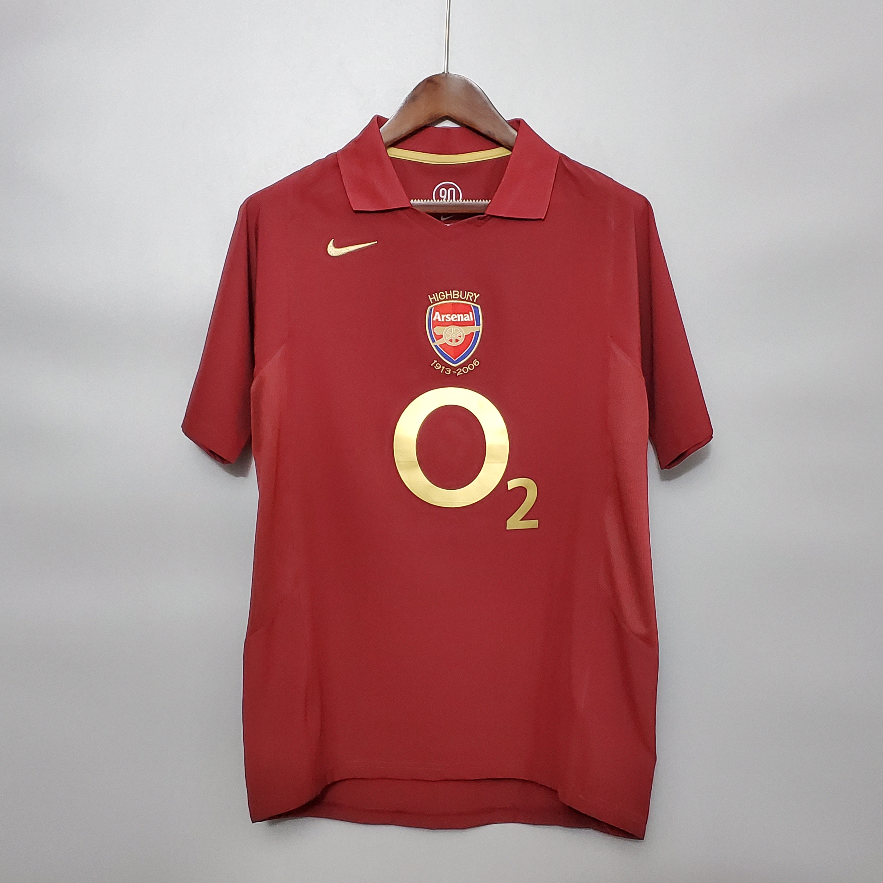 Henry#14 Arsenal Soccer Retro Jersey Home Custom Shirt 2005/06