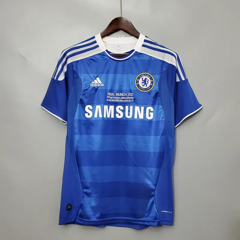 Chelsea Retro Football Jersey Home Shirt UCL Final 2011/12