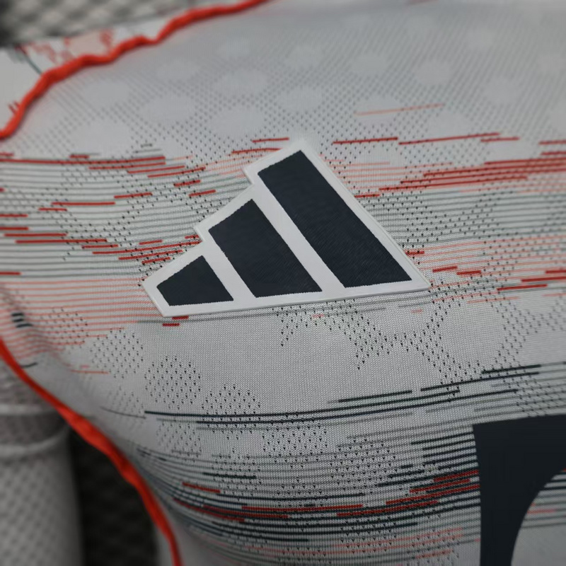 Authentic Bayern Munich Soccer Jersey Away Long Sleeve Shirt 2025/26