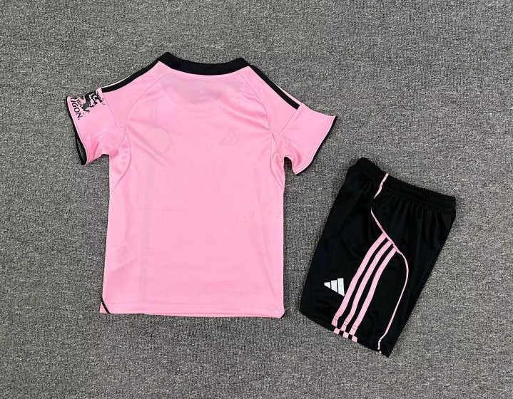 Leicester City Football Jersey Third Away Kids Kit Jersey+Shorts 2025/26