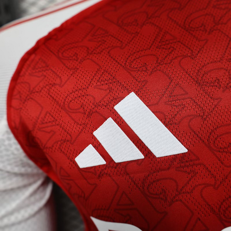 Arsenal Authentic Soccer Jersey Home Long Sleeve Shirt 2025/26