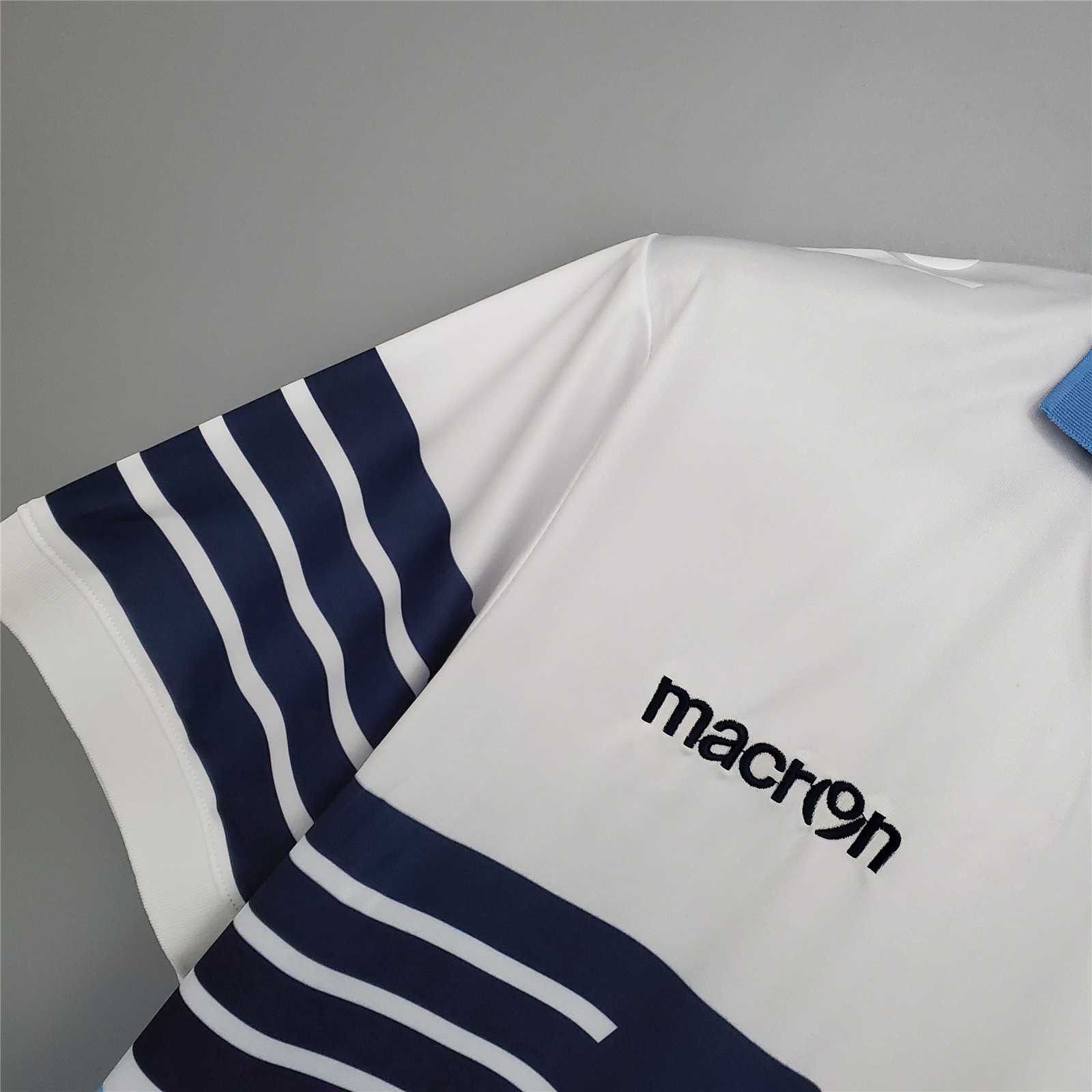 Lazio Retro Soccer Jersey Home Eagle Shirts Macron 115th Anniversary 2015/16