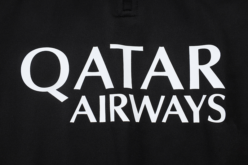 Kids PSG Training Kit (Sweatshirt+Pants) Black 2025/26