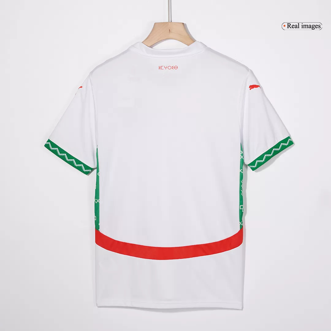 Morocco Soccer Jersey Away Custom Shirt 2024-25