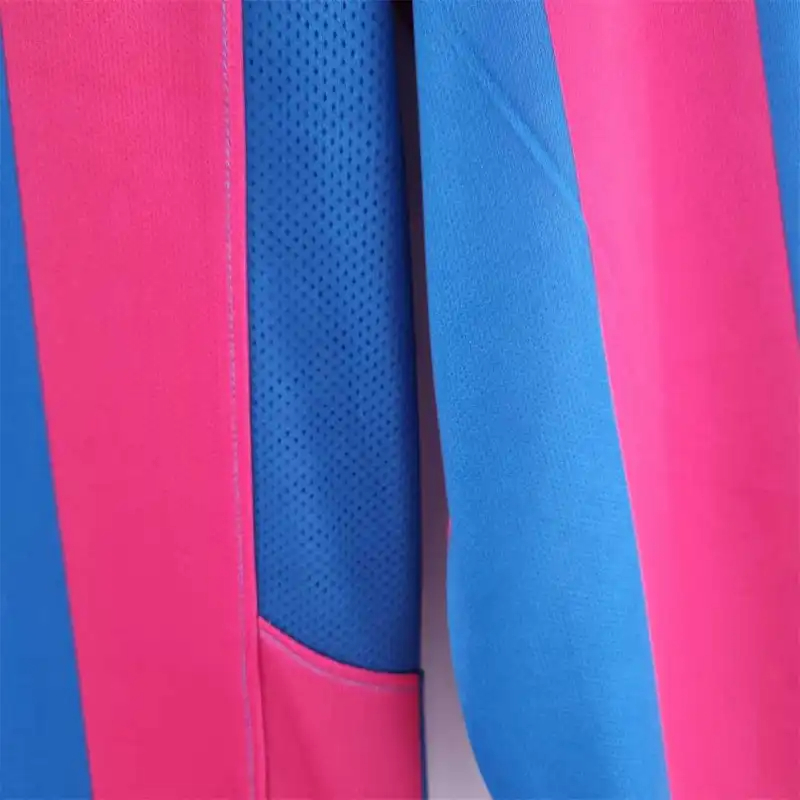 Barcelona Retro Jersey Home Long Sleeve Soccer Shirt 2005-06