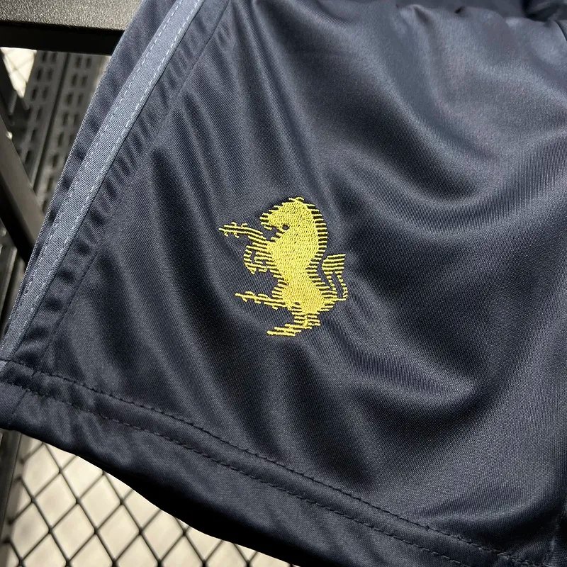 Juventus Soccer Jersey Third Away Kids Kit Jersey+Shorts 2024/25