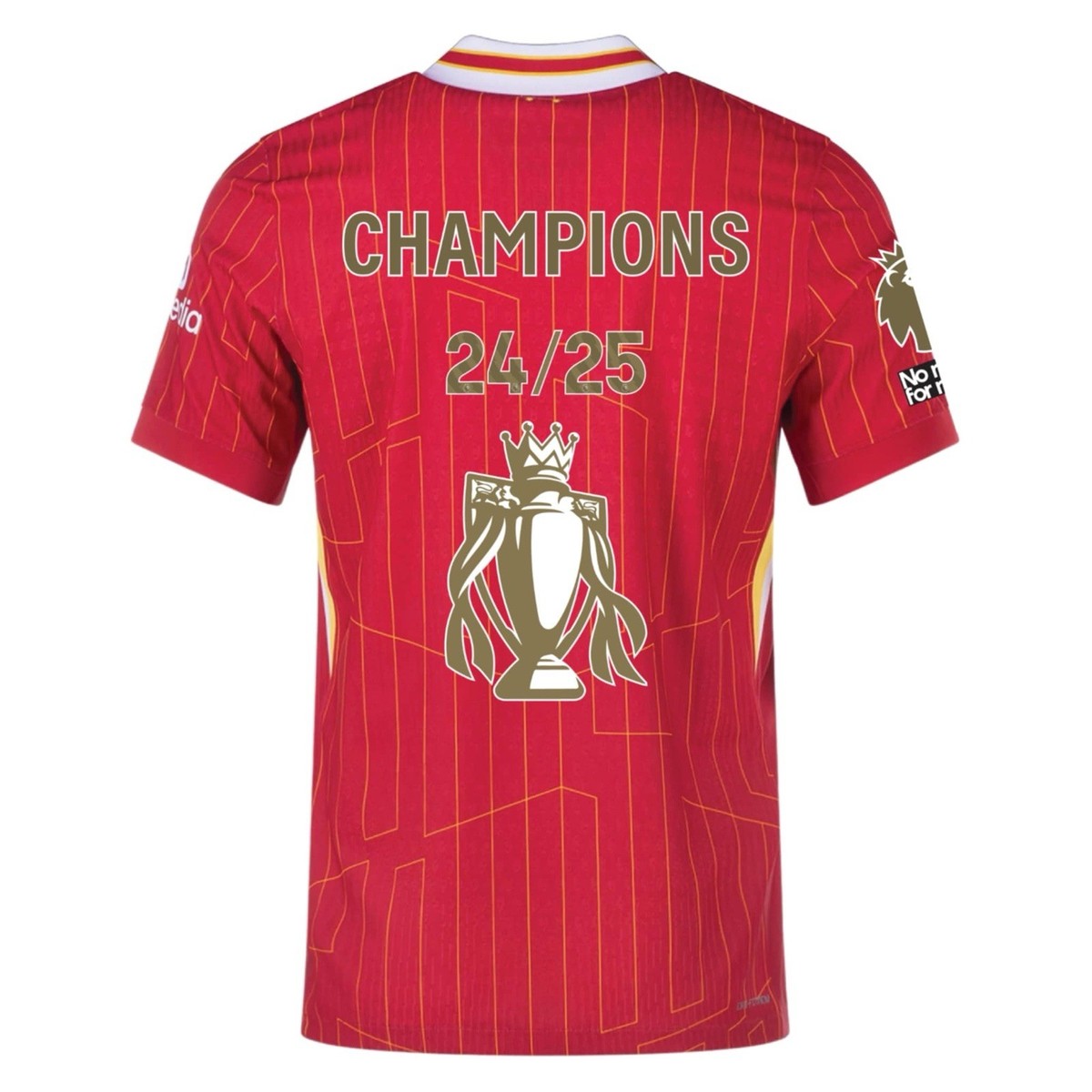 Liverpool Football Jersey EPL Champions Custom Shirt 2024/25