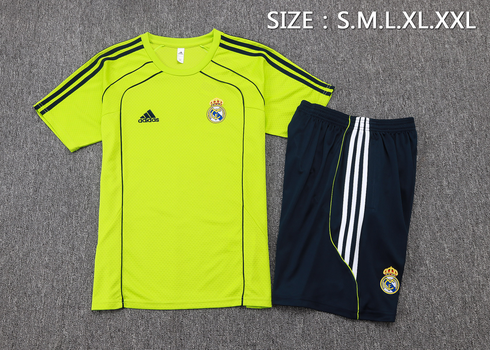 Real Madrid Training Jersey Kit Green 2025/26