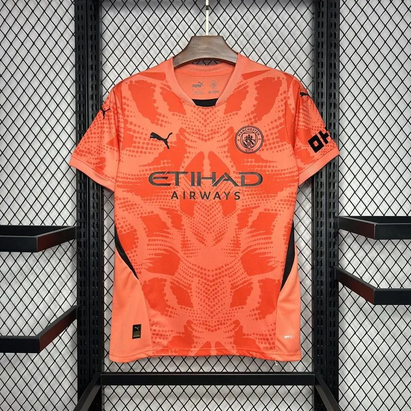 Manchester City Goalkeeper Football Jersey Shirt 2024/25