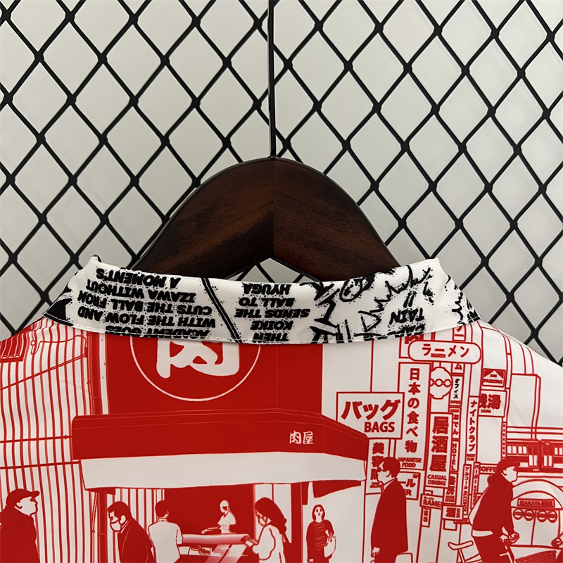 Japan Reversible Double-Sides Windbreaker Jacket Red&Black 2025