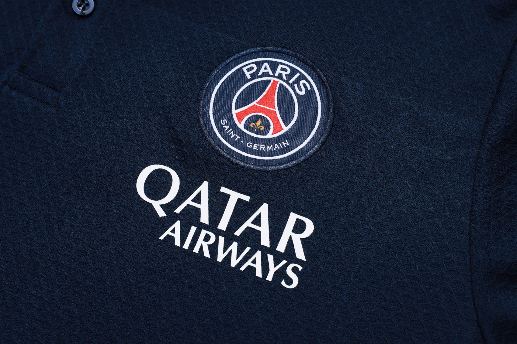 PSG Training Kit (Polo+Pants) Cyan 2025/26