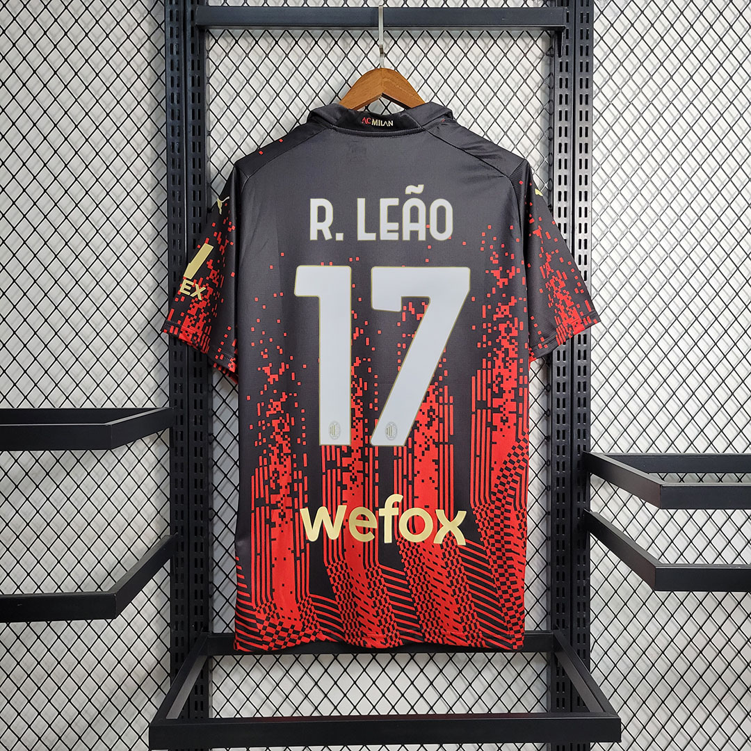 AC Milan Soccer Jersey Fourth Away Custom Shirt 2022/23