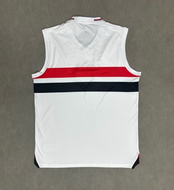 Sao Paulo FC Soccer Jersey Home Sleeveless Custom Shirt 2025