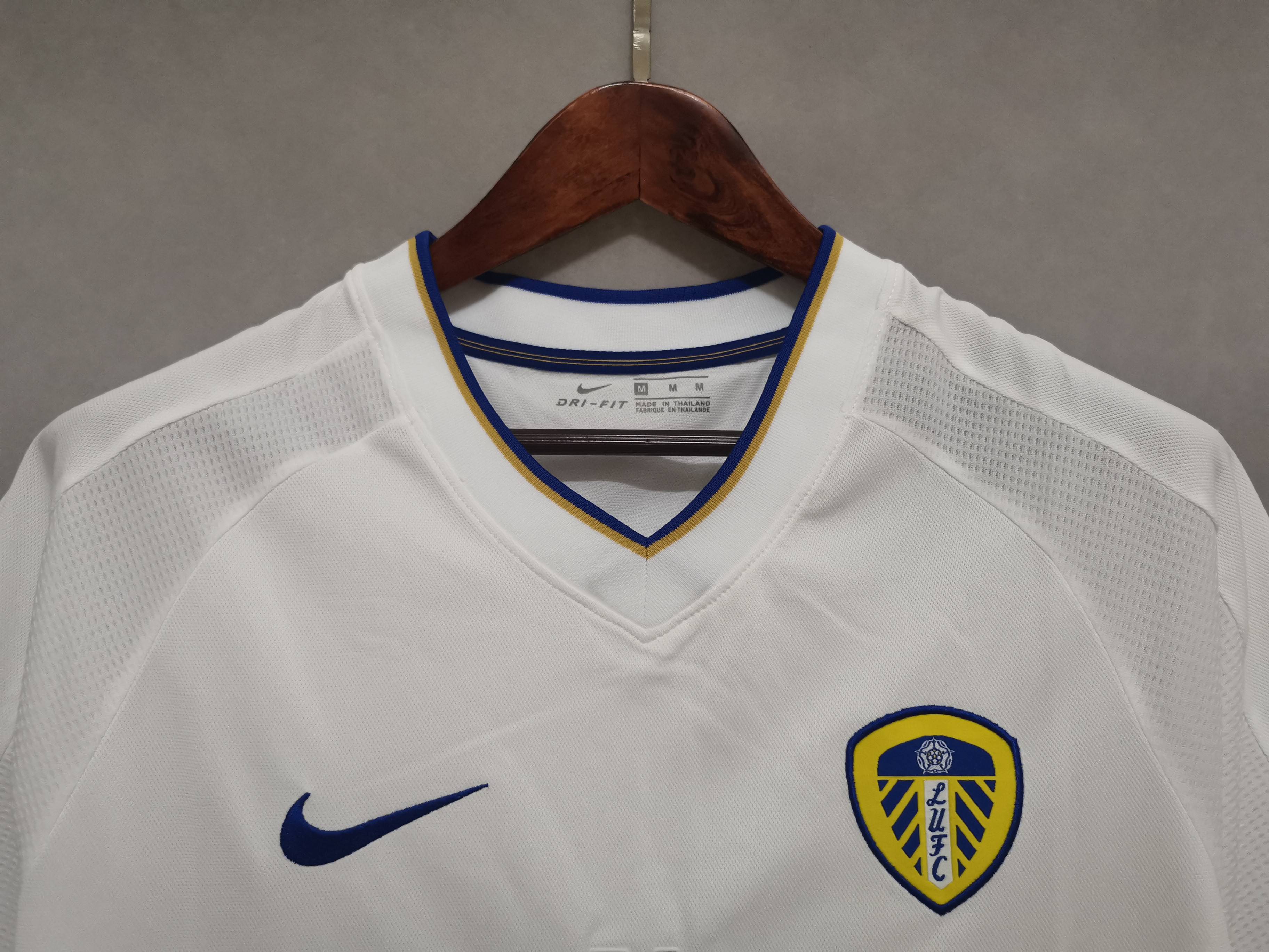 Leeds United Retro Football Jersey Home Shirt 2000/01