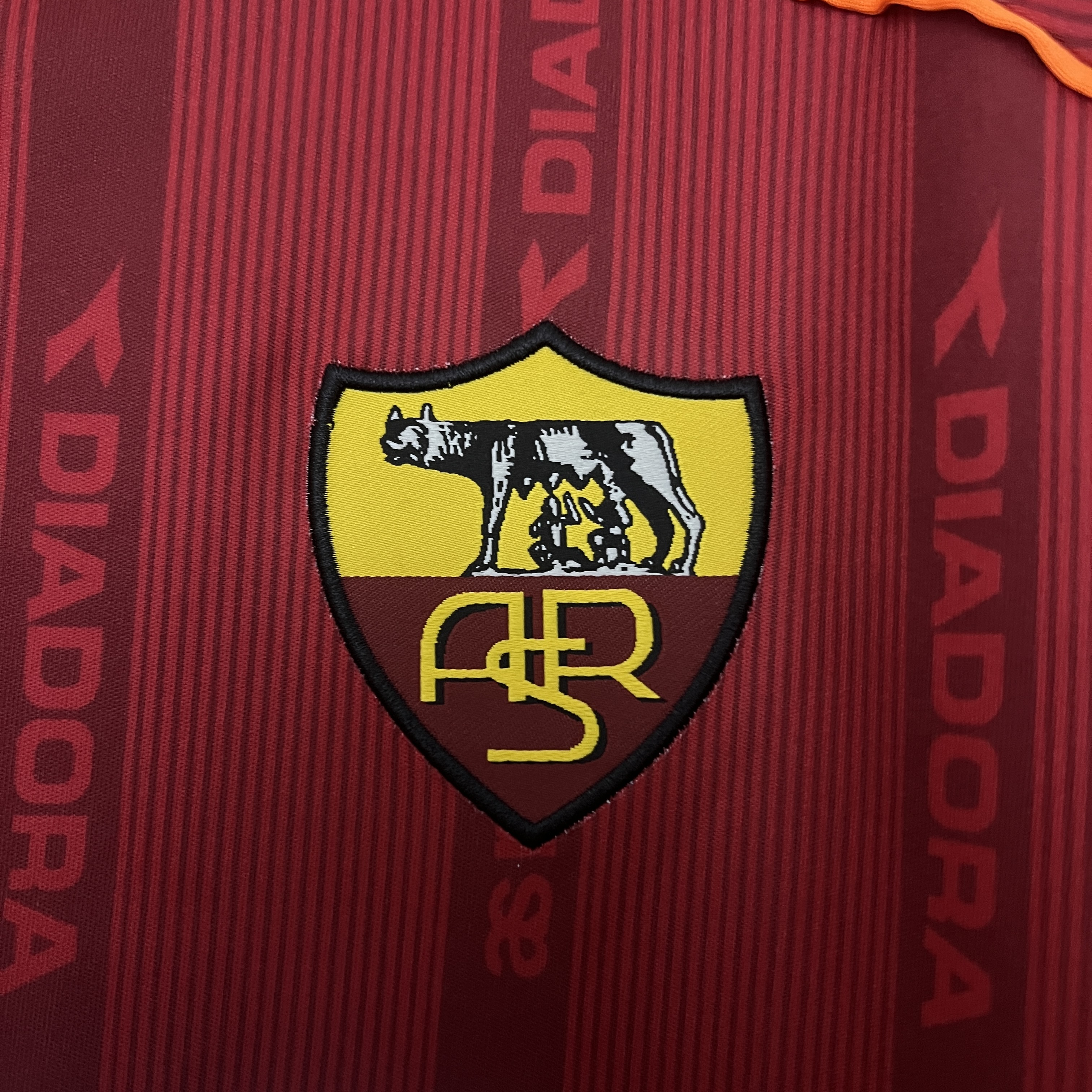 Roma Retro Soccer Jersey Home Custom Shirt 1999/00