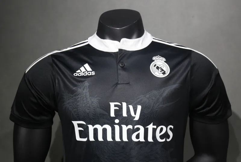 Real Madrid Authentic Retro Jersey Third Away Soccer Shirt 2014/15