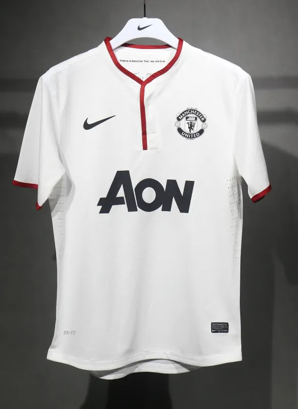 Manchester United Authentic Retro Away Football Jersey Shirt 2012/13
