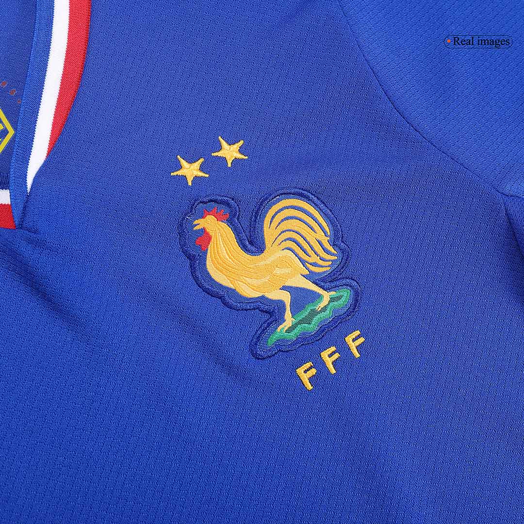 France Home Football Uniform Kids Kit Jersey+Shorts EURO 2024