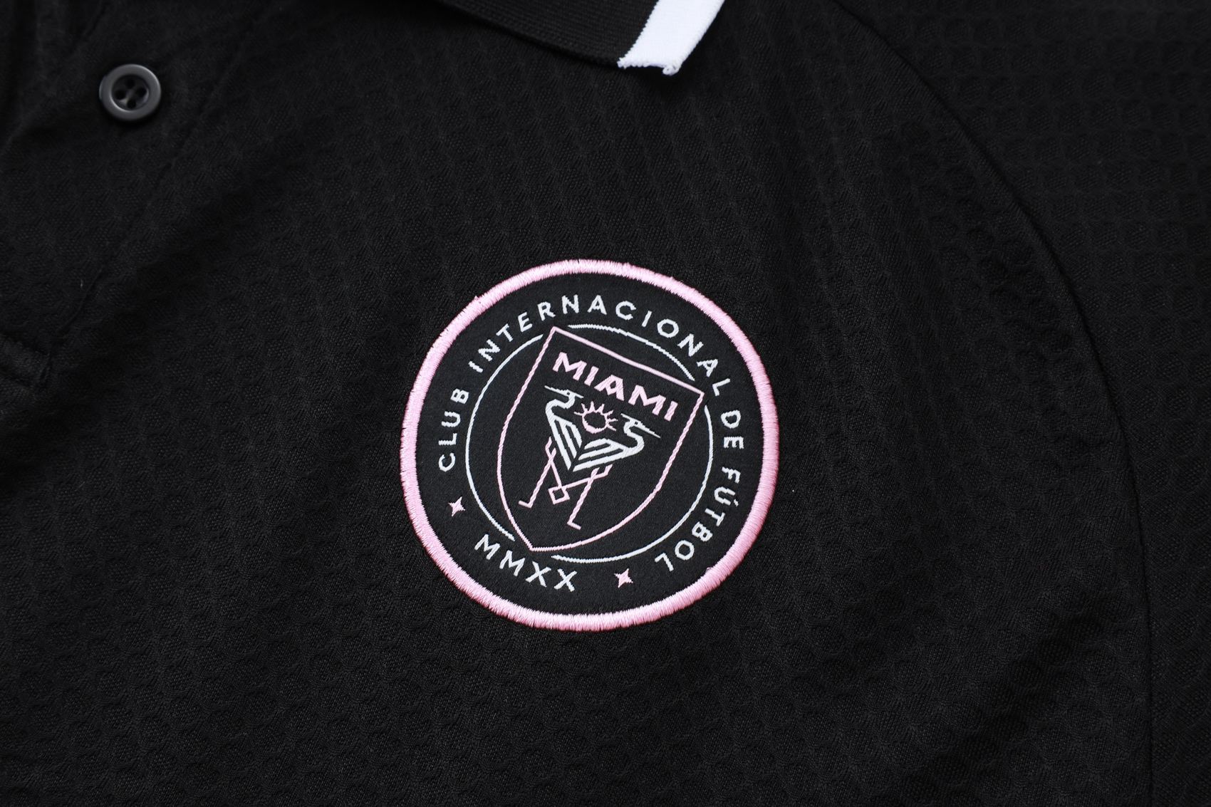 Inter Miami Training Kit (Polo+Pants) Black 2025