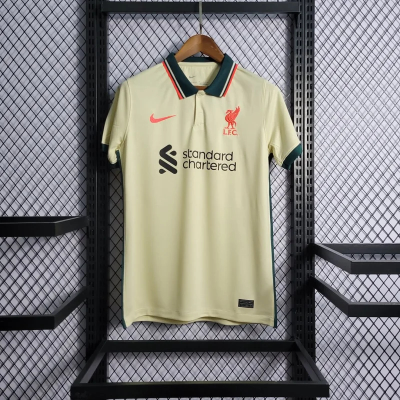 Liverpool Retro Football Jersey Away Custom Shirt 2021/22