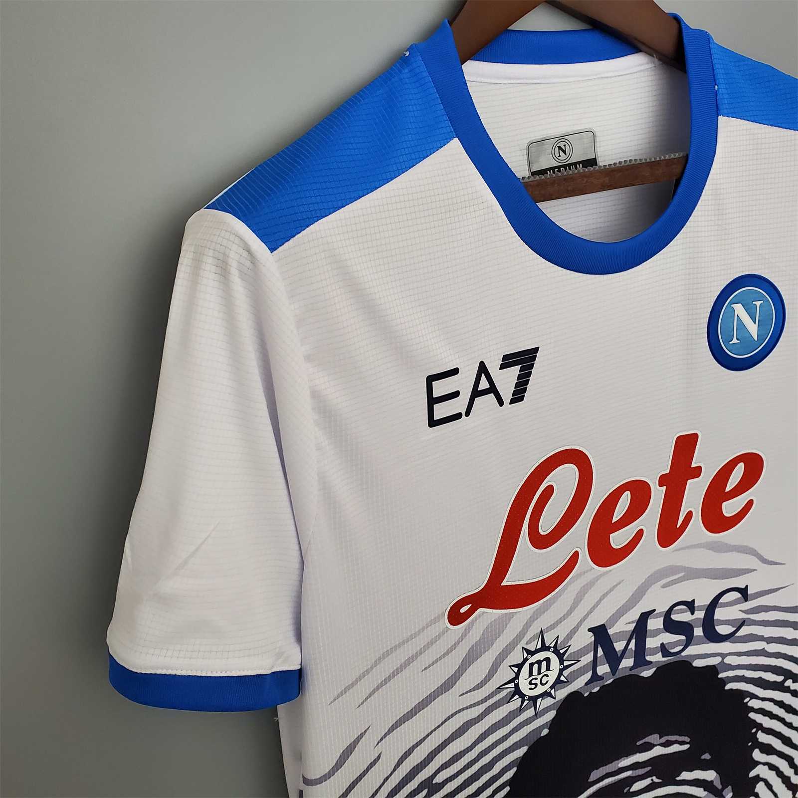 Napoli Retro Soccer Jersey Maradona Special Edition Custom Shirt 2021/22